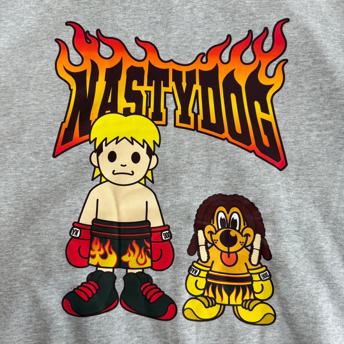 Tenshin×Nasty ZipHoodie(Gray) | NastyDog Online Tenshin×Nasty ZipHoodie(Gray) | NastyDog Online