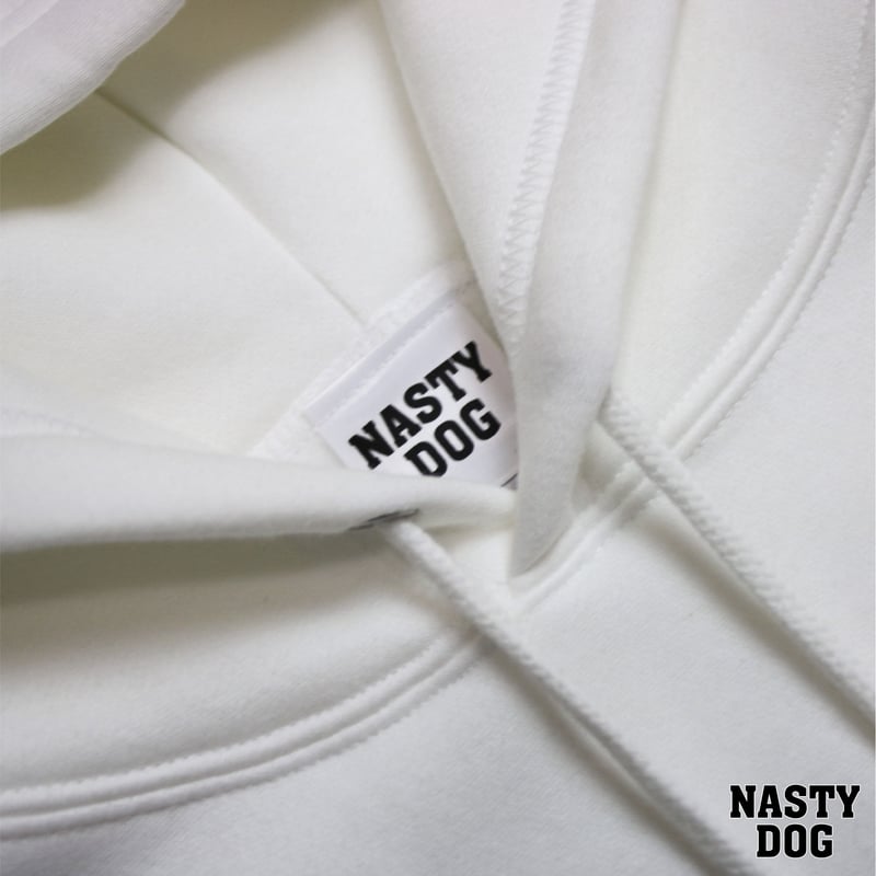 Character Hoodie White | NastyDog OnlineStore 