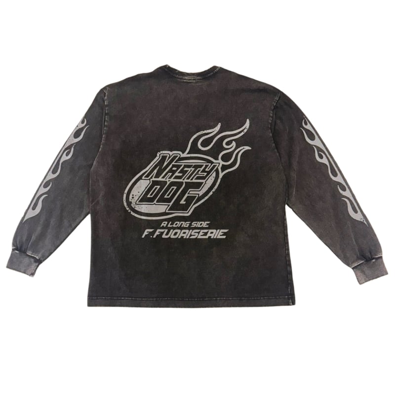 FL×ND Fuoriserie Burnin LS Tee (Black) | NastyD