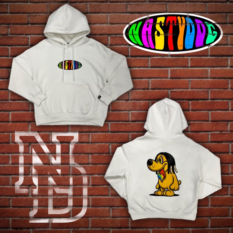 NastyDog ナスティードッグ スウェット ホワイト Baby & Dog