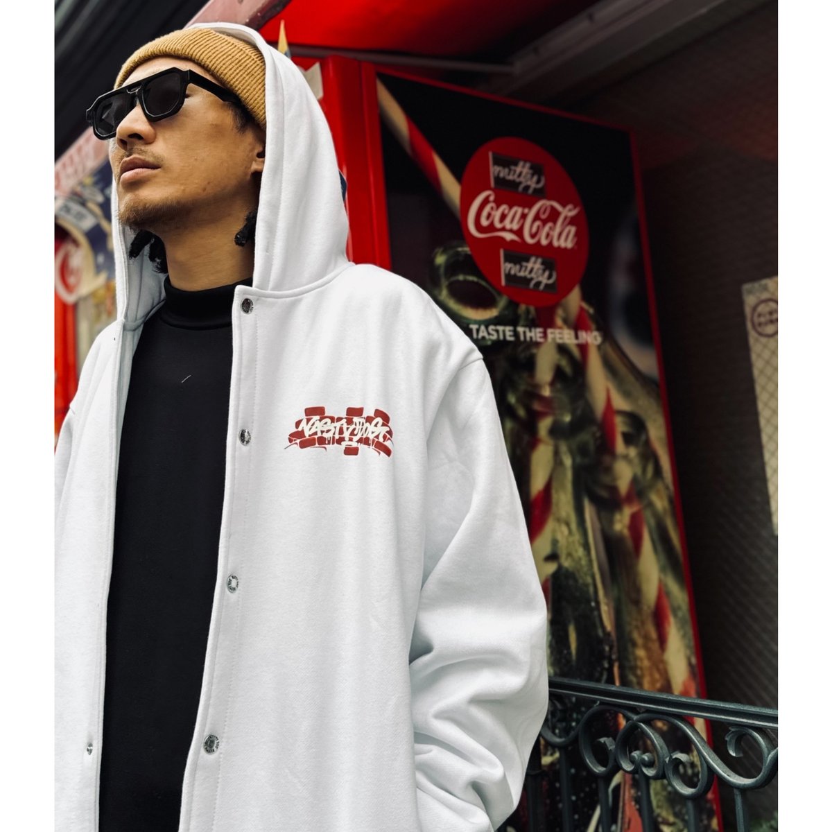 Jacket Hoodie (White) | NastyDog OnlineStore Jacket Hoodie (White) | NastyDog OnlineStore