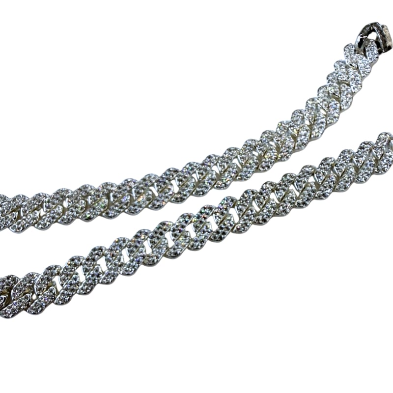 Silver Miami Cuban Links Necklace | NastyDog On