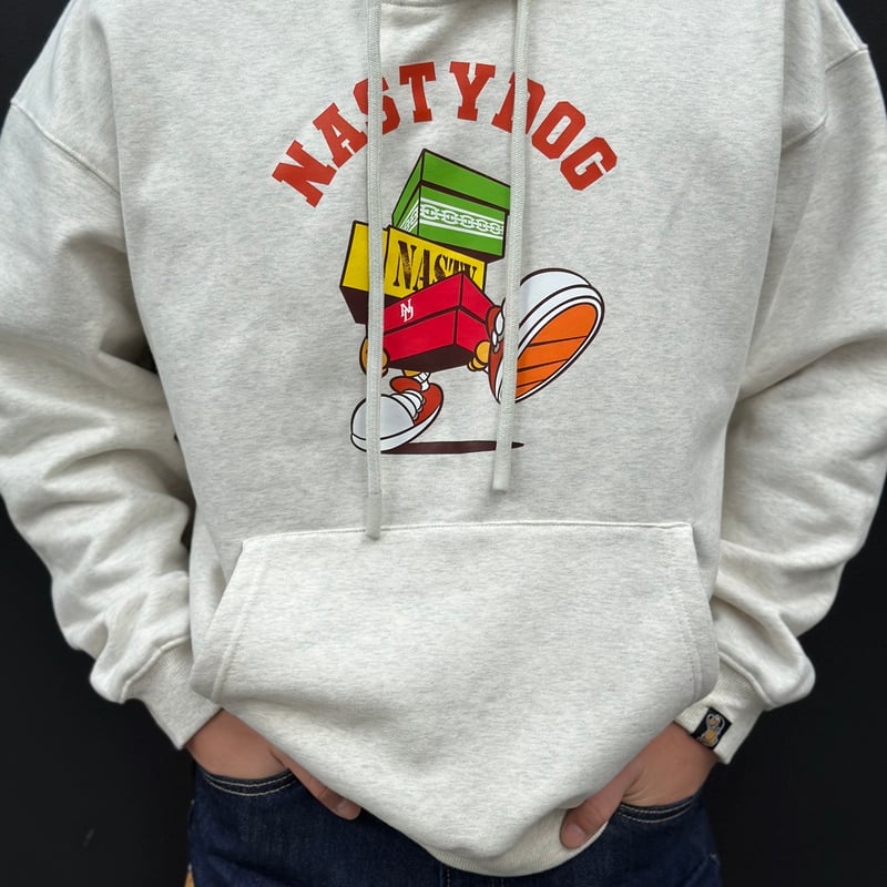ND Boxxx Hoodie(White) | NastyDog OnlineStore