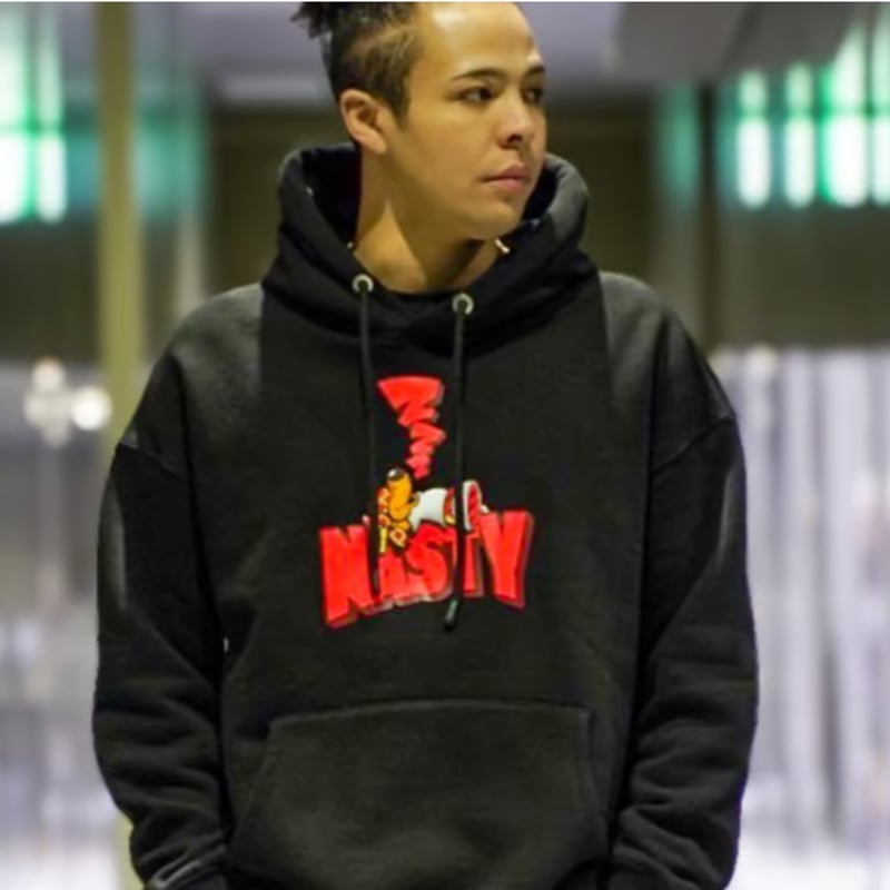 Nastydog パーカー Pixel Hoodie (Green) | NastyDog OnlineStore