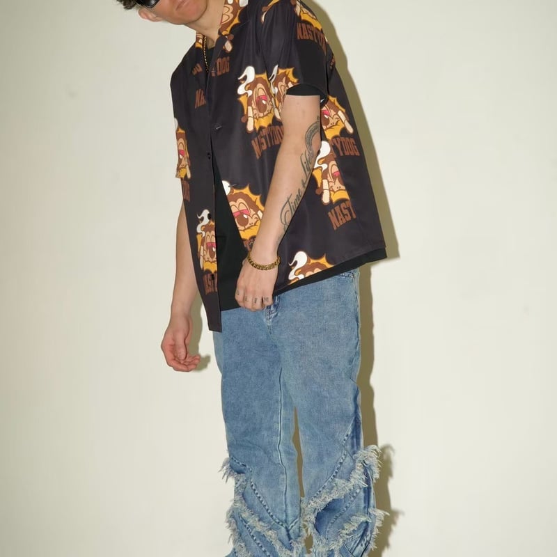 ND Aloha Shirts(Black) | NastyDog OnlineStore