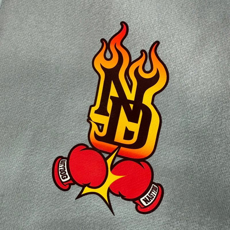Tenshin×Nasty ZipHoodie(L.Blue) | NastyDog Onli