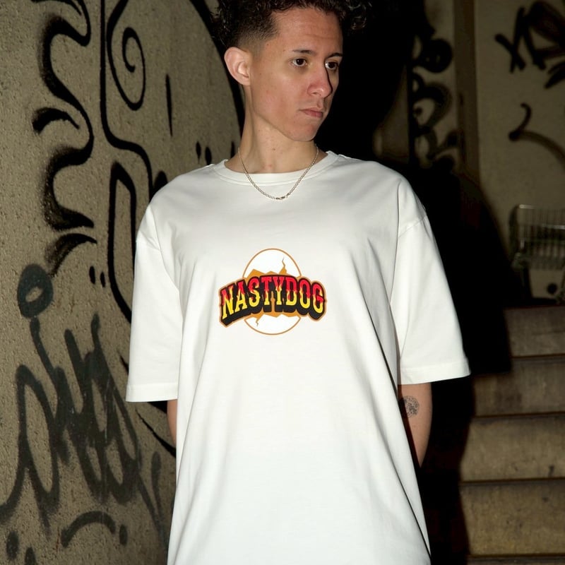 NastyDog ナスティードッグ スウェット ホワイト Chicken Tee(White) | NastyDog OnlineStore