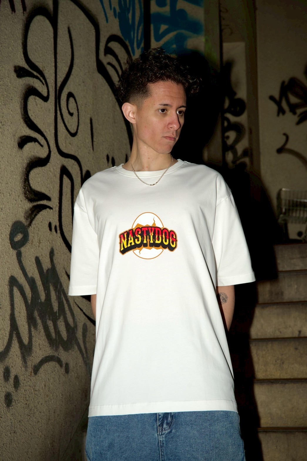 NastyDog ナスティードッグ Chicken Tee Tシャツ Lサイズ Chicken Tee(White) | NastyDog OnlineStore