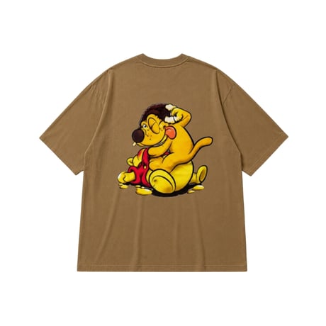 Pooh Tee (Black/White/Brown)