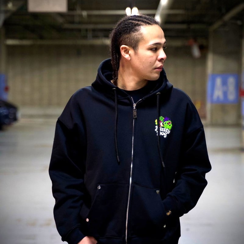 420family Zip Hoodie(Black) | NastyDog OnlineStore