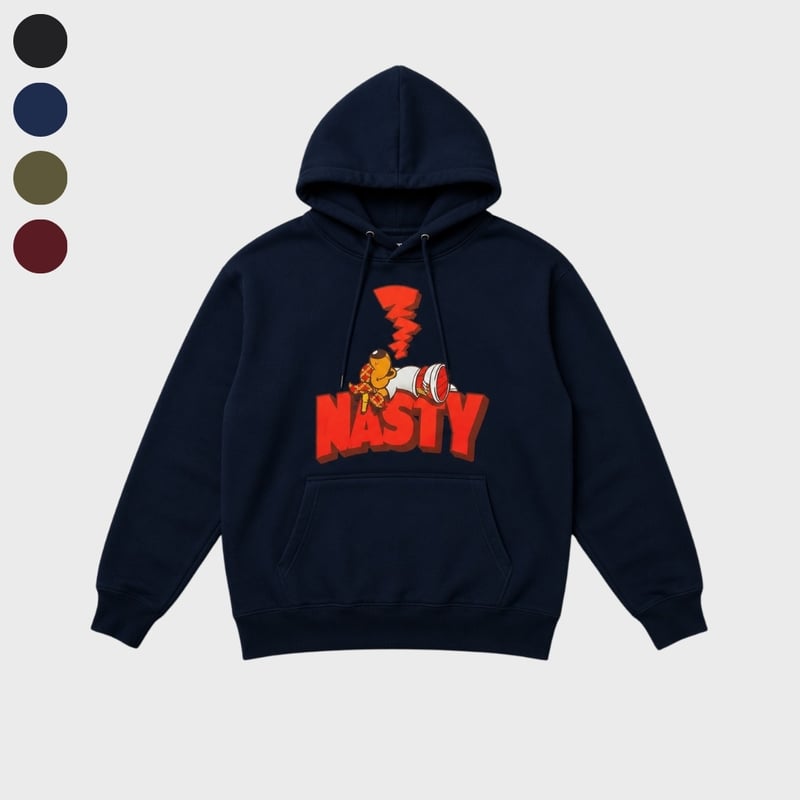 Zzz Hoodie(Black/Navy/W.Red/Green) | NastyDog O