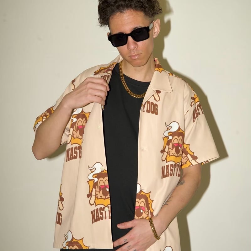 NASTYDOG アロハシャツ ND Aloha Shirts(Black) | NastyDog OnlineStore