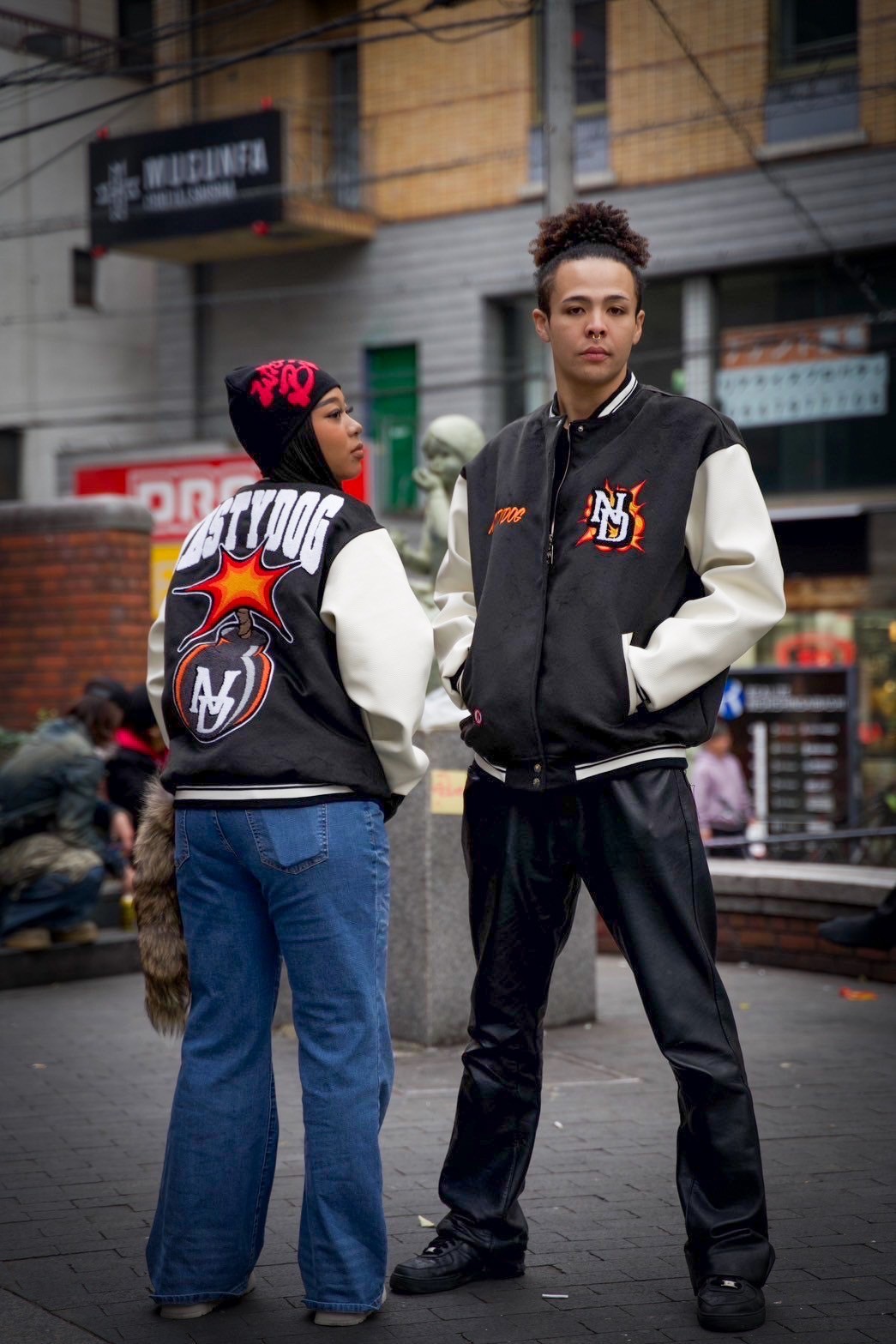 Nastydog ナスティードッグ スタジャン アウター