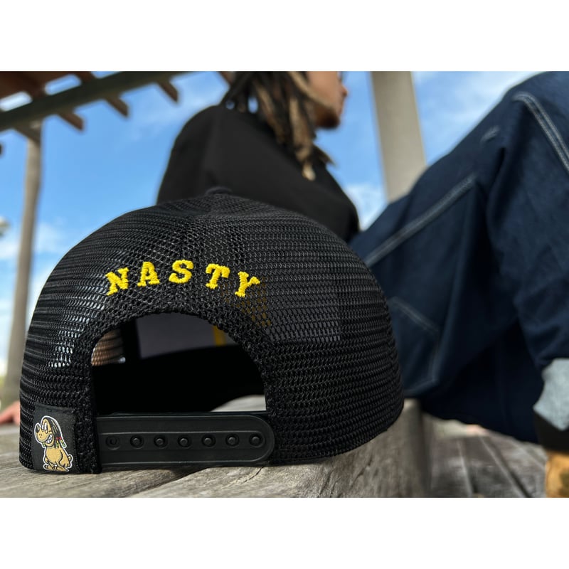 NASTY DOG Cap ナスティードッグ ラインストーンキャップ Mesh Cap (Green) | NastyDog OnlineStore