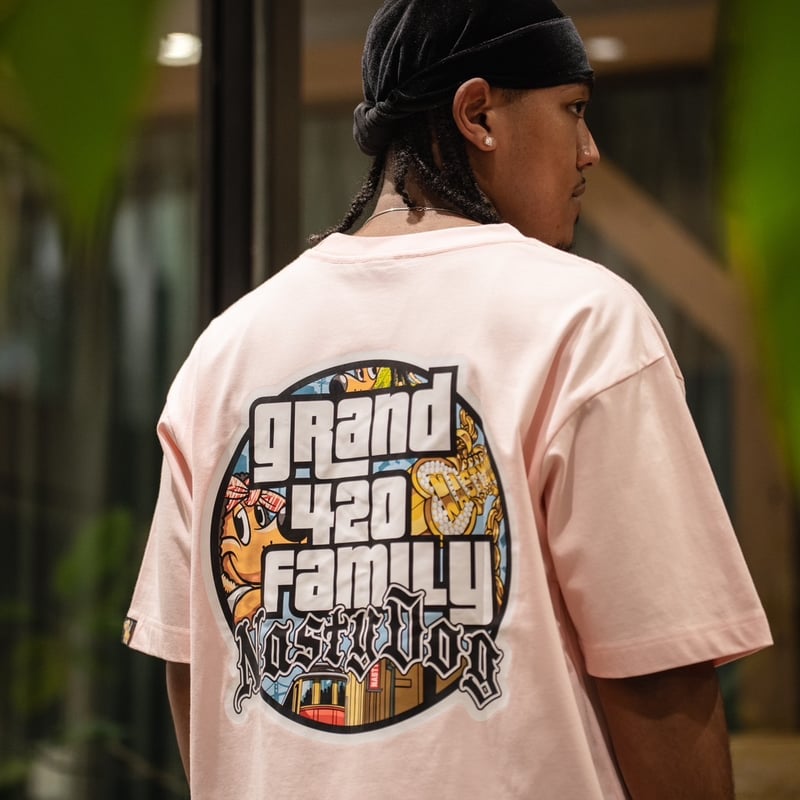 420Family Tee(Pink) | NastyDog OnlineStore