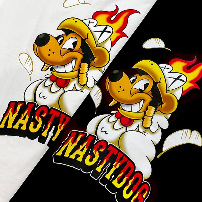 Gangsta Sh＊t Presents Straight Up Barrio Chicken Tee(Black) | NastyDog OnlineStore