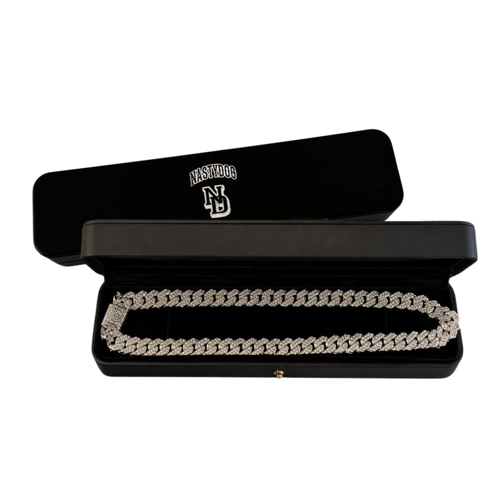 Silver Miami Cuban Links Necklace | NastyDog On