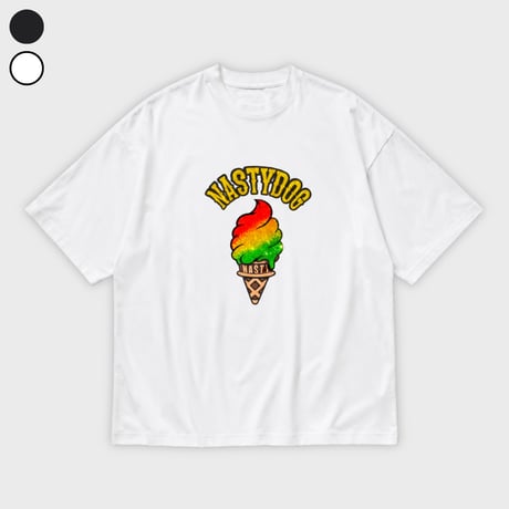 Rhinestone Ice Tee (Black/White)