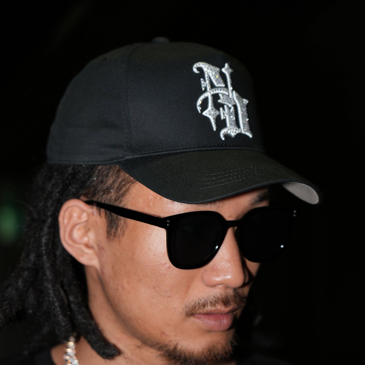 NASTY DOG Cap ナスティードッグ ラインストーンキャップ NASTY DOG Cap ナスティードッグ ラインストーンキャップ 帽子