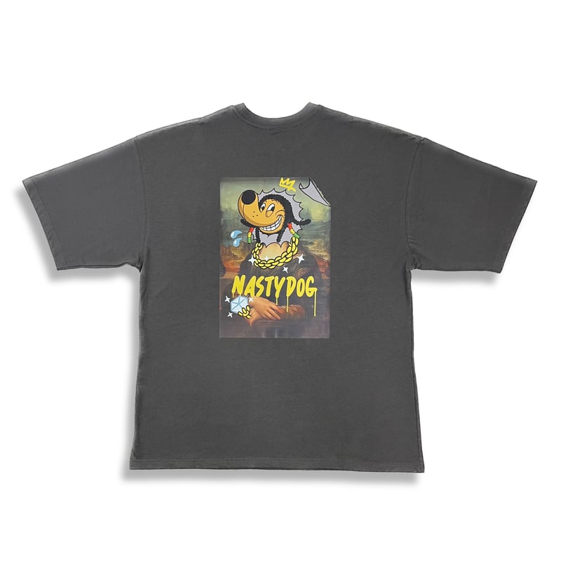 Mona Lisa Tee(Gray) | NastyDog OnlineStore