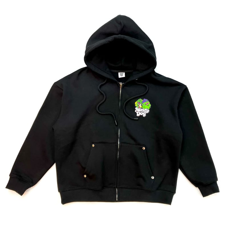 420family Zip Hoodie(Black) | NastyDog OnlineStore