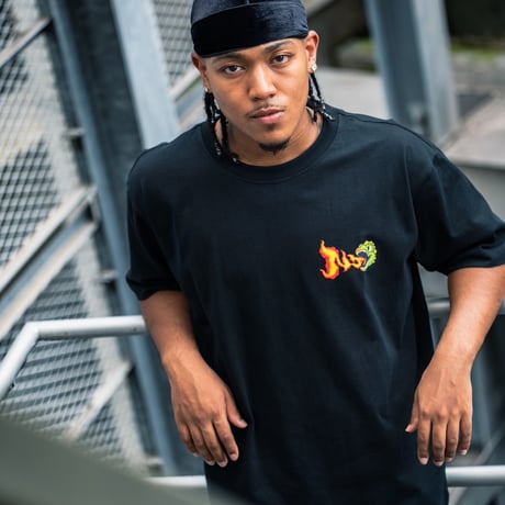 Kaiju Tee (Black/White)
