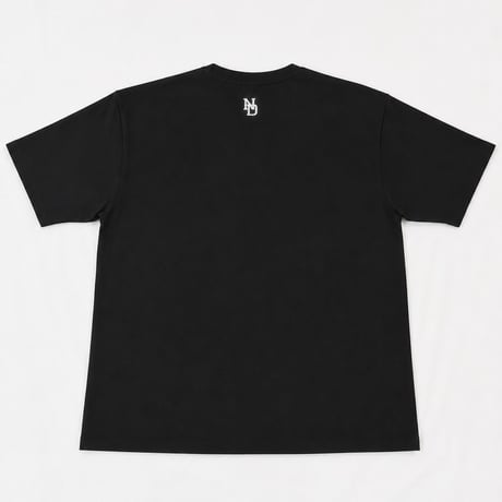 Rhinestone Script Tee(Black/White)