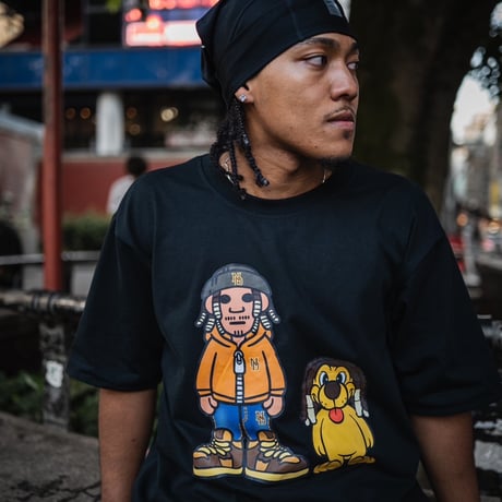 MY&minidog Tee(Black)