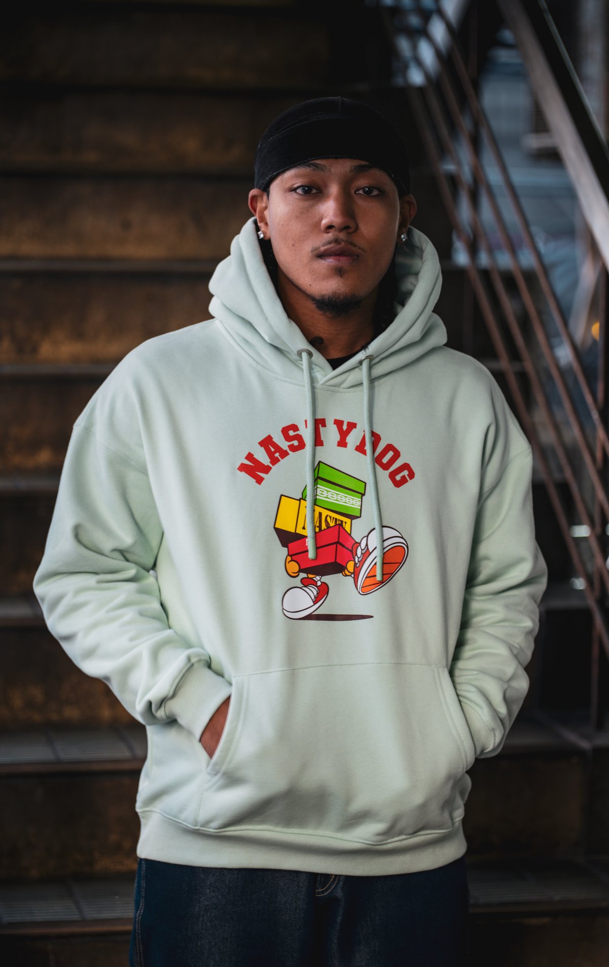 ND Boxxx Hoodie(L.Green) | NastyDog OnlineStore