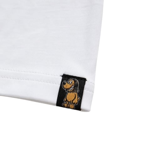 Embroidery Team Logo Tee(White)
