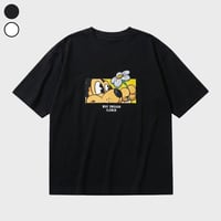 ND Flower Tee (Black/White)