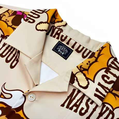 ND Aloha Shirts (Black/Beige)
