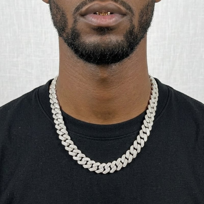 アクセサリー NASTYDOG Miami Cuban Links Necklace Silver Miami Cuban Links Necklace | NastyDog On