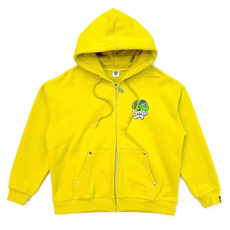 420family Zip Hoodie(Yellow)