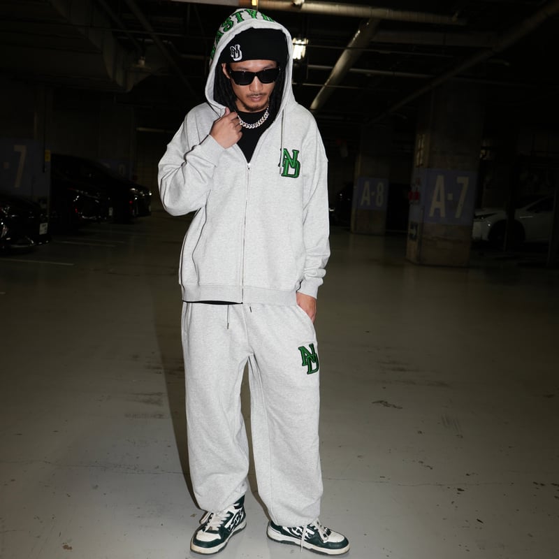 a*e様 NastyDog Zip Hoodie Set up グレー Zip Hoodie Set up (Gray) | NastyDog OnlineStore