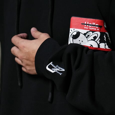 HelloSticker Hoodie(Black)