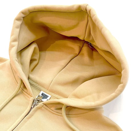 420family Zip Hoodie(Beige)