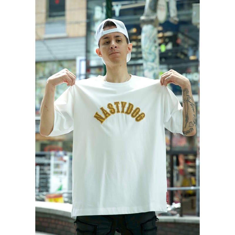 NASTY DOG グラフィックTシャツ XL ホワイト 3D Nasty Tee (White) | NastyDog OnlineStore