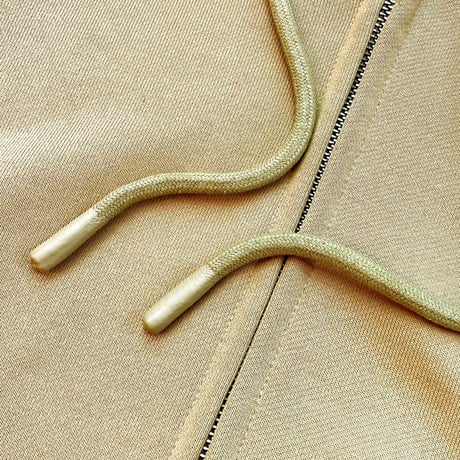 420family Zip Hoodie(Beige)