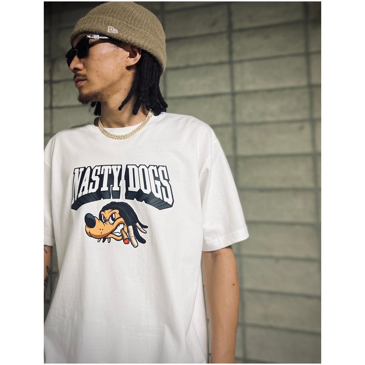 Basket Tee(White) | NastyDog OnlineStore Basket Tee(White) | NastyDog OnlineStore