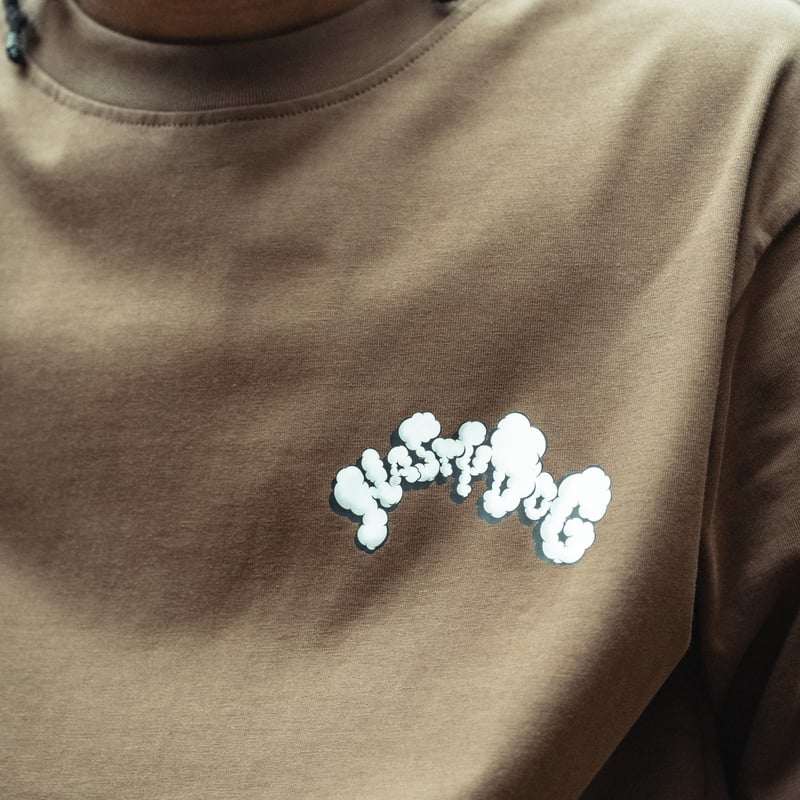 （ポップアップ限定＆定価以下！）NastydogライトストーンキノコTシャツ Rhinestone Tee | NastyDog OnlineStore