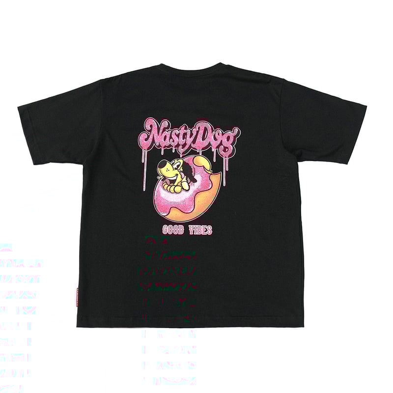Rhinestone Donuts Tee(Black) | NastyDog OnlineS
