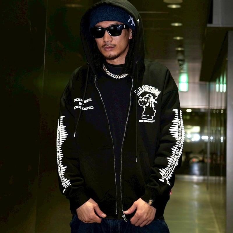 Sound Dog Hoodie (Black) | NastyDog OnlineStore