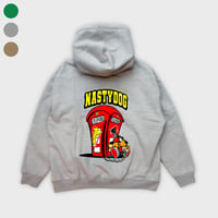 Telephonebox Hoodie (Gray/Green/Brown)