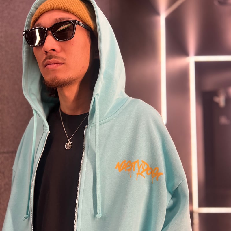 Zip Hoodie (TurquoiseBlue) | NastyDog OnlineStore