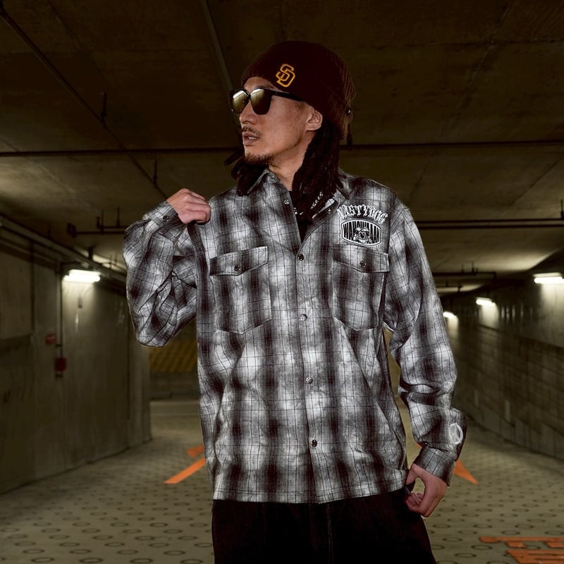 ND Black Check Shirt | NastyDog OnlineStore