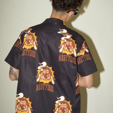 ND Aloha Shirts (Black/Beige)