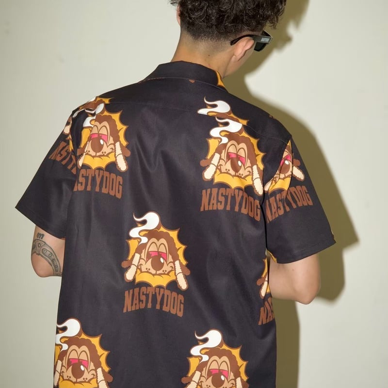 NASTYDOG アロハシャツ ND Aloha Shirts(Black) | NastyDog OnlineStore