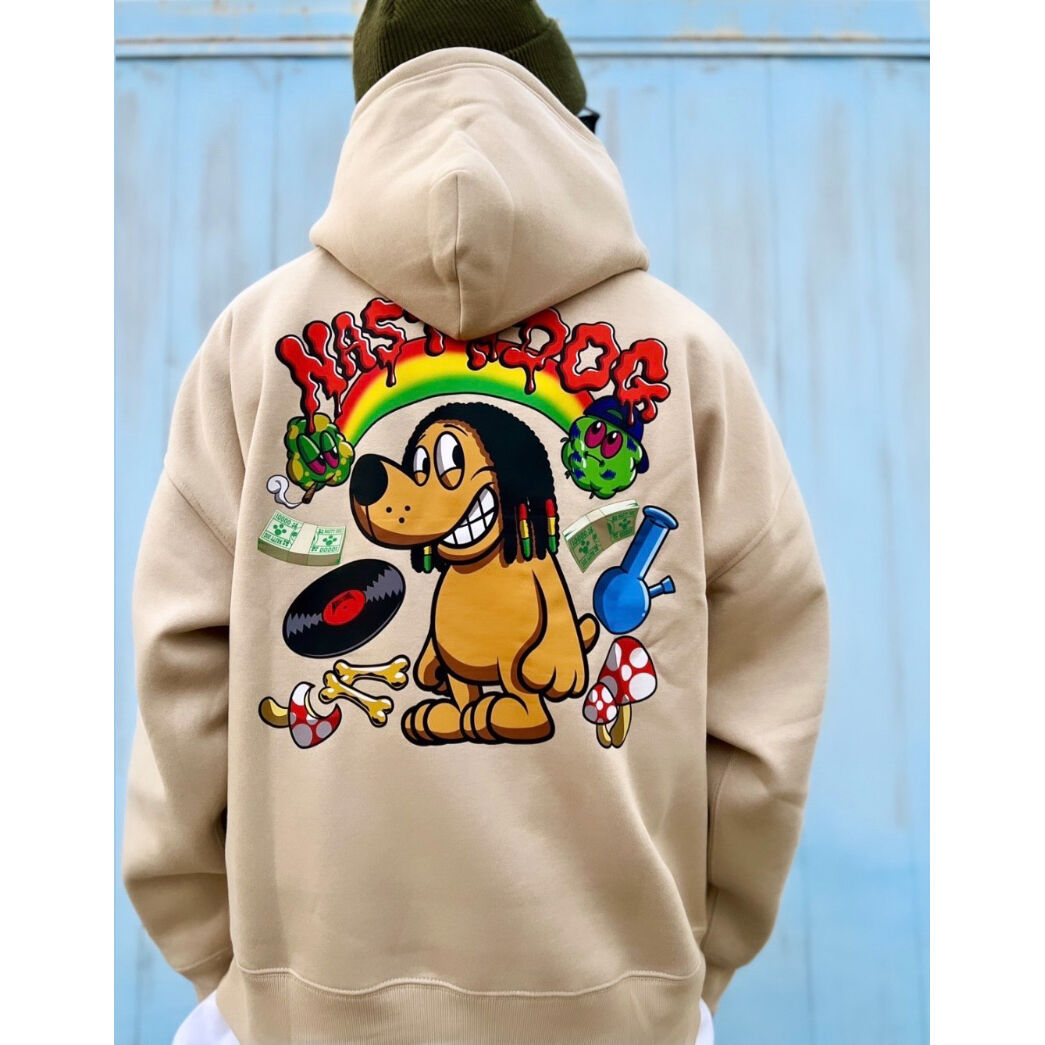 JunkyDog Hoodie (Beige) | NastyDog OnlineStore