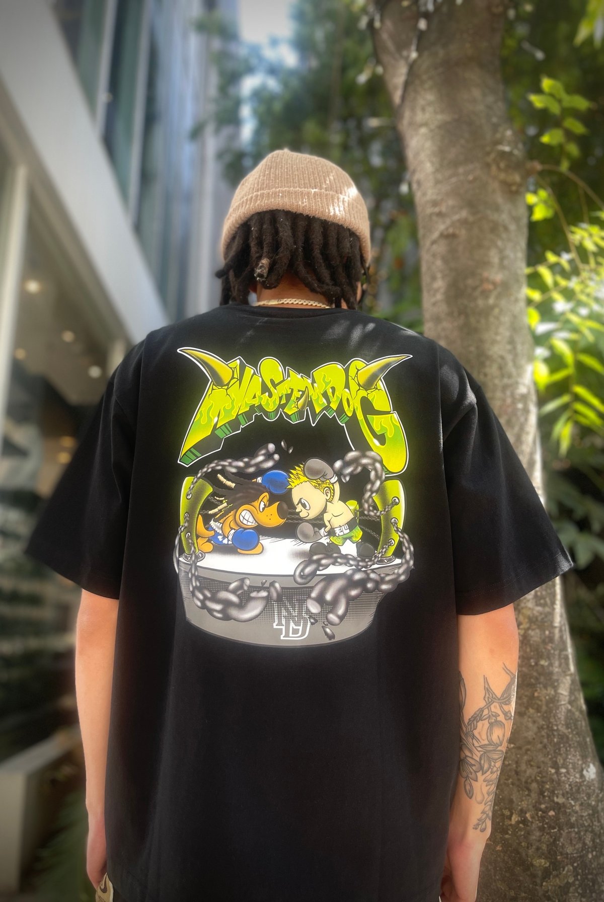 Tenshin × NastyDog Tee(Black) | NastyDog Online Tenshin × NastyDog Tee(Black) | NastyDog Online